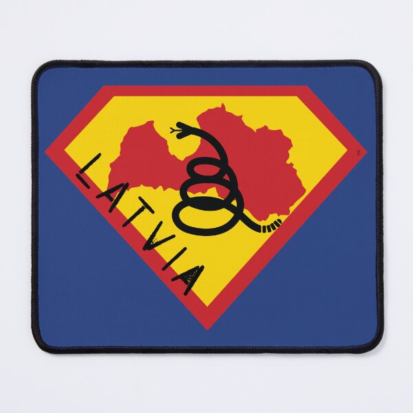 Item preview, LATVIA SHIELD - Freedom Is The Superpower - Modern Gadsden Snake Flag - Dont Tread On Me SUPERHERO spellout design designed and sold by pelagio.