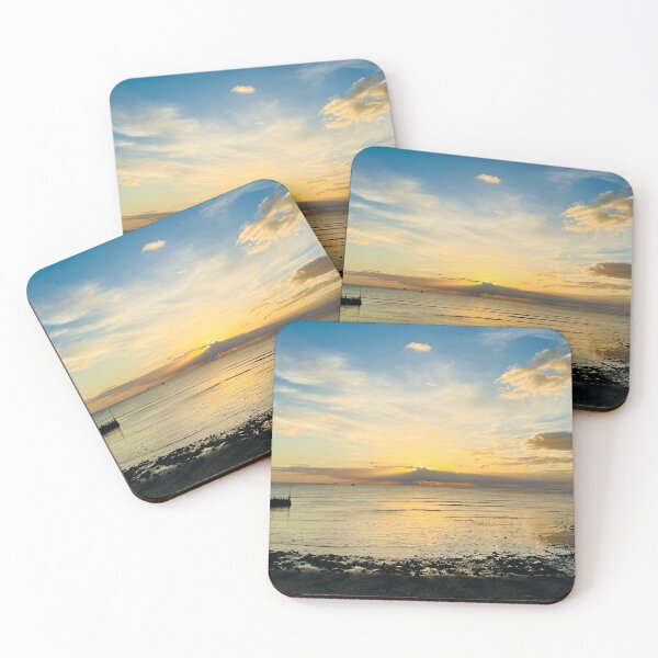 Item preview, Aberaeron North Beach sunset, West Wales UK designed and sold by Julielorraine.