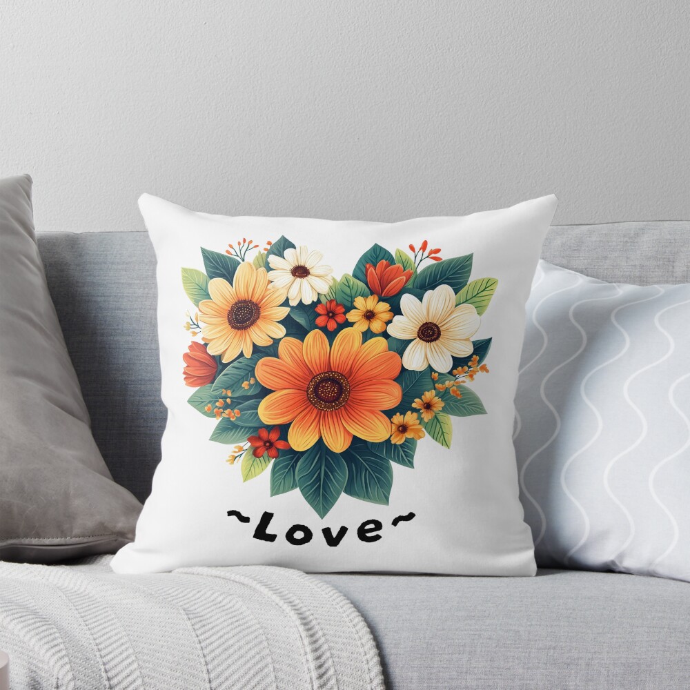 Lovely Heart-Shaped Flower Arrangement