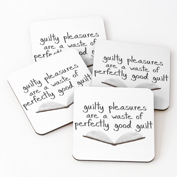 Item preview, guilty pleasures designed and sold by zan doodles.