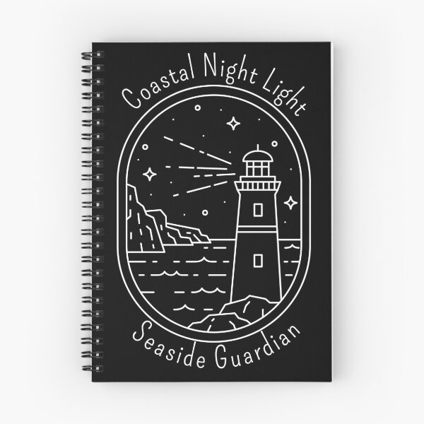 Item preview, Coastal Night Light - Seaside Guardian - White Text designed and sold by FaeryNuff.