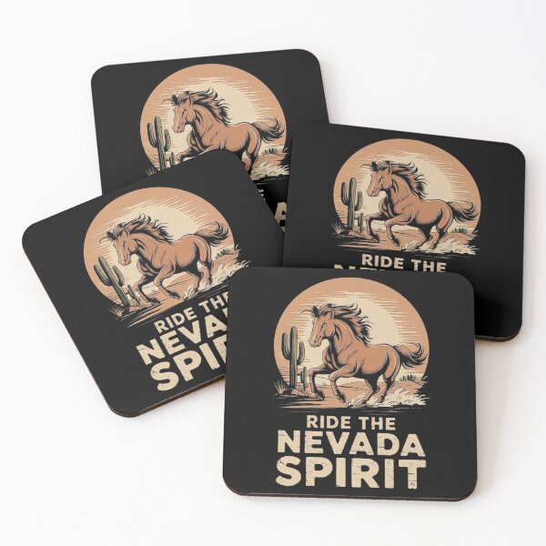Item preview, Wild Mustang Adventure in Nevada Desert designed and sold by love3617.