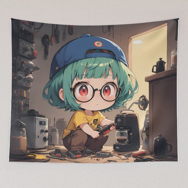 Item preview, The best electrician in the neighborhood - Cute Professionals Collection - Electrician #1 designed and sold by Second Draft Visuals.