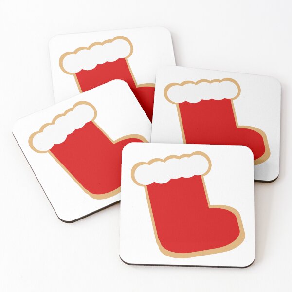 Item preview, Stocking Christmas Cookie designed and sold by HarveyHandcraftsandDesigns.