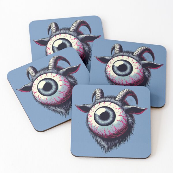 Item preview, Behold the Eye of the Goat - Staring Contest Champ III designed and sold by CritHitShop.