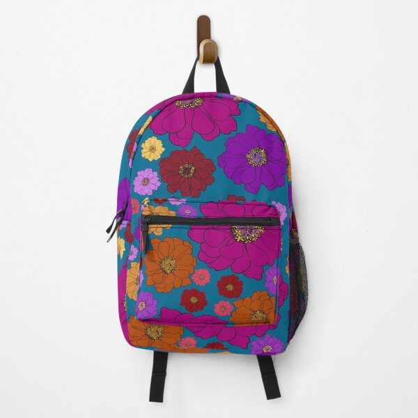Item preview, Zinnia Burst - Cobalt designed and sold by Applerose Design.