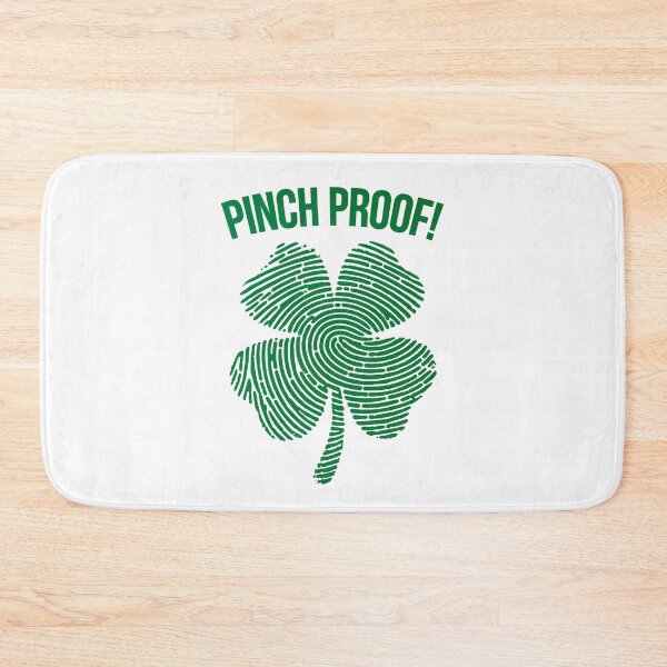 Item preview, Pinch Proof: Lucky St. Patrick's Day Four Leaf Clover Fingerprint Design designed and sold by elynne9.