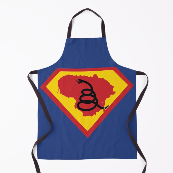 Item preview, LITHUANIA SHIELD - Freedom Is The Superpower - Modern Gadsden Snake Flag - Dont Tread On Me SUPERHERO  design designed and sold by pelagio.