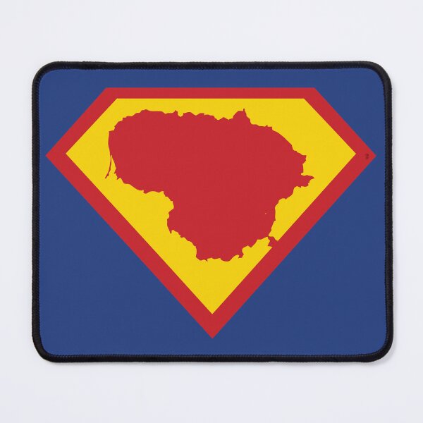 Item preview, SUPER LITHUANIA SHIELD - Freedom Is The Superpower -   SUPERHERO design designed and sold by pelagio.