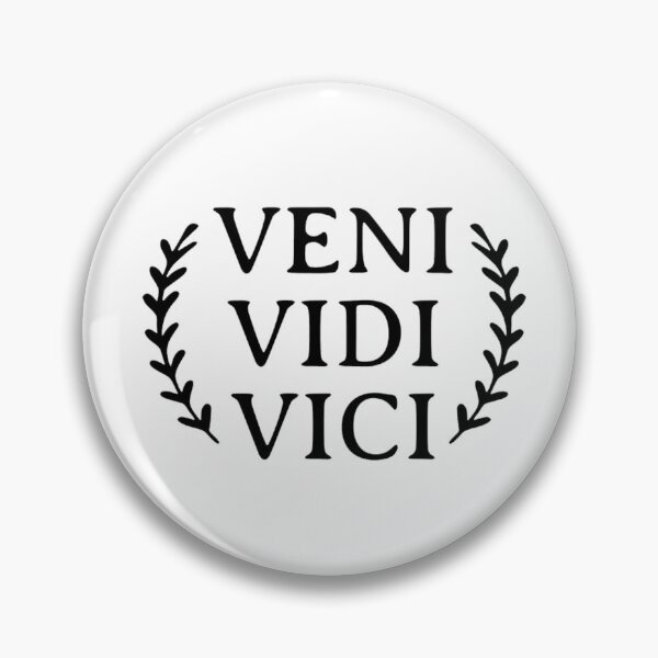 Item preview, VENDI VIDI VICI  I came, I saw, I conquered. juilius ceaser quote roman  designed and sold by GO-TSHIRTS.