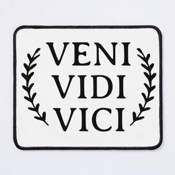 Item preview, VENDI VIDI VICI  I came, I saw, I conquered. juilius ceaser quote roman  designed and sold by GO-TSHIRTS.