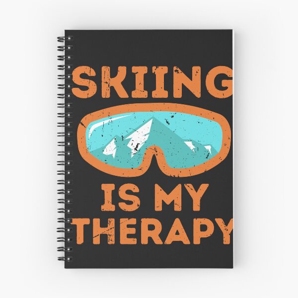 Item preview, Great Retro Skiing Is My Therapy  designed and sold by Guess4best.