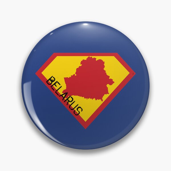 Item preview, SUPER BELARUS SHIELD - Freedom Is The Superpower -  SUPERHERO spellout design designed and sold by pelagio.
