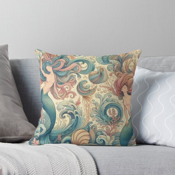 Item preview, Whimsical Mermaid Harmony designed and sold by LyssasMindArt.