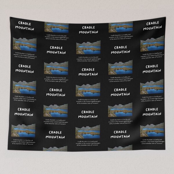 Item preview, Cradle Mountain – Tasmania | Famous Landmarks in Australia designed and sold by RM-Journey.