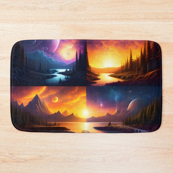 Item preview, Four stunning landscapes capture the essence of nature. jigsaw puzzle designed and sold by Lily Lola.
