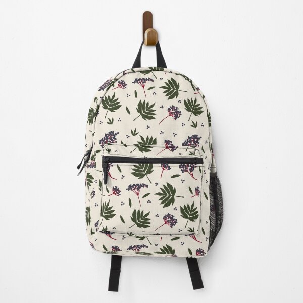 Item preview, Elderberry leaves and fruit seamless pattern designed and sold by Neeshki.