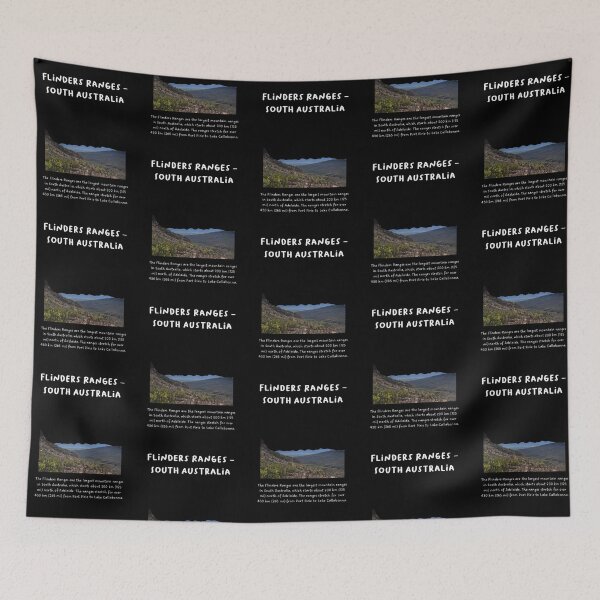 Item preview, Flinders Ranges – South Australia | Famous Landmarks in Australia designed and sold by RM-Journey.