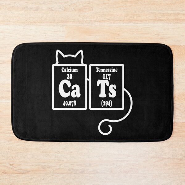 Item preview, CATS – Periodic Table Elements Gift for Cat Lovers and Science Fans designed and sold by ScienceCorner.