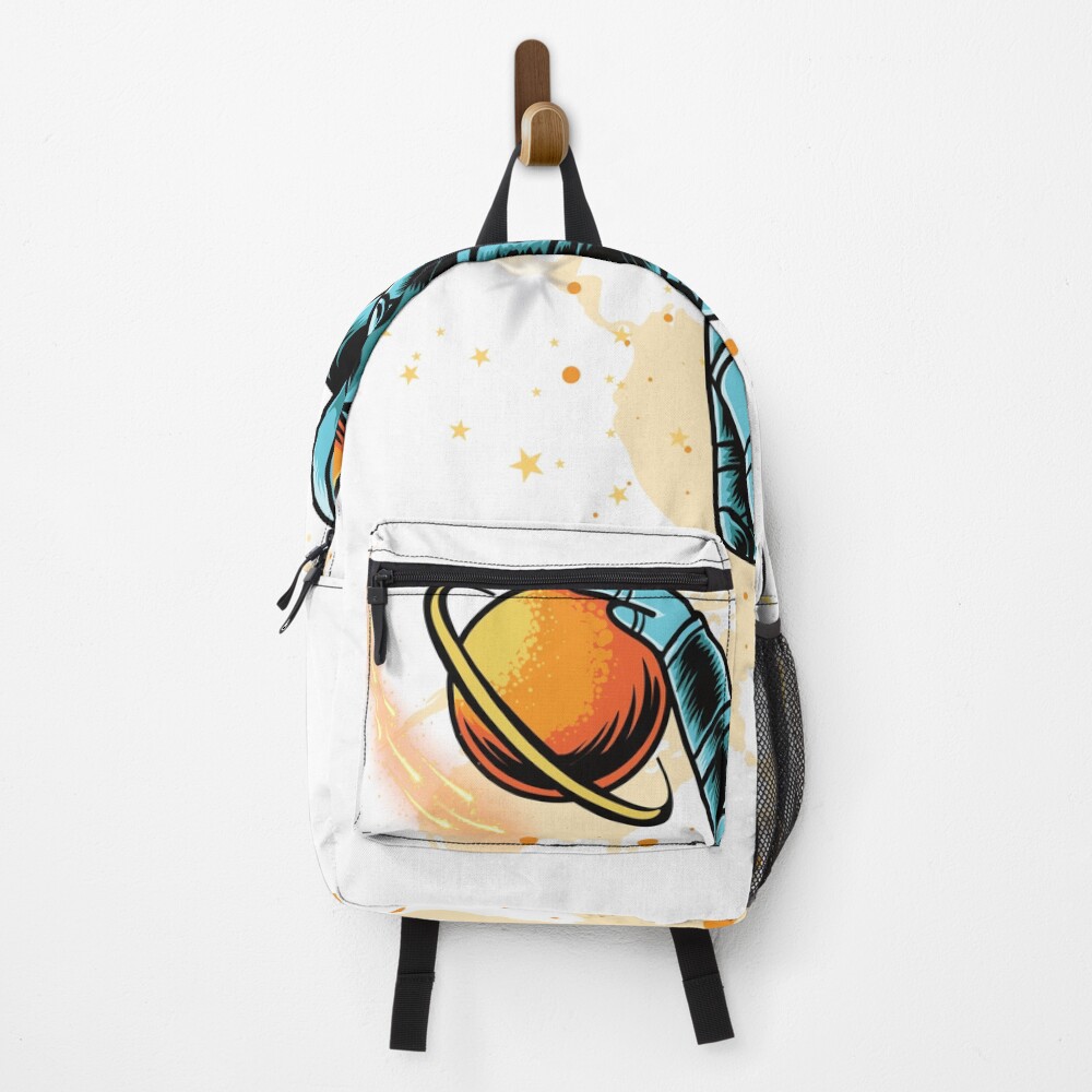 Vista previa del artículo con la obra «Mochila», diseñado y vendido por NoVaStudioAI.