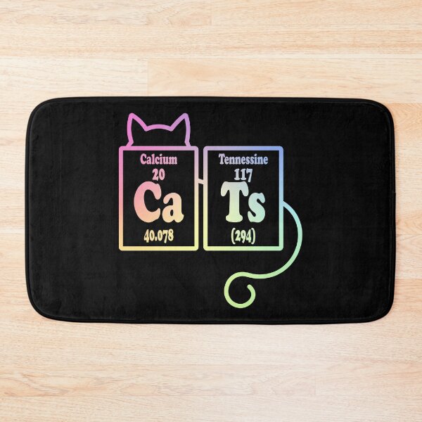 Item preview, CATS – Periodic Table Elements Gift for Cat Lovers and Science Fans designed and sold by ScienceCorner.