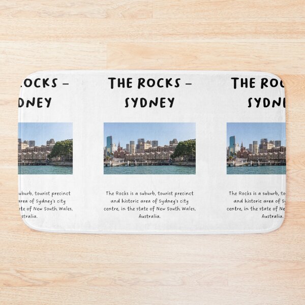 Item preview, The Rocks – Sydney | Famous Landmarks in Australia designed and sold by RM-Journey.