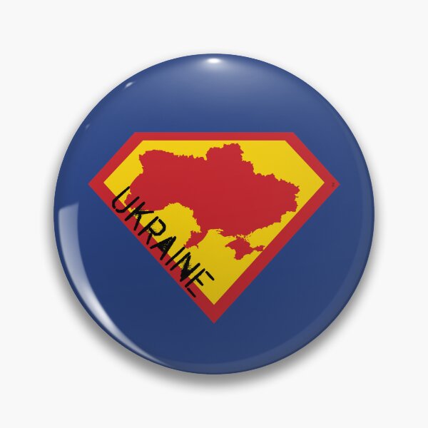 Item preview, SUPER UKRAINE SHIELD - Freedom Is The Superpower -   SUPERHERO SPELLOUT design designed and sold by pelagio.