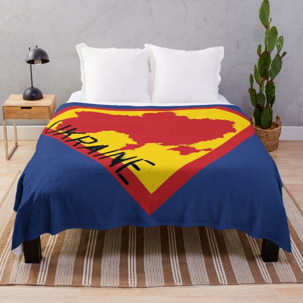Item preview, SUPER UKRAINE SHIELD - Freedom Is The Superpower -   SUPERHERO SPELLOUT design designed and sold by pelagio.