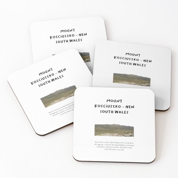 Item preview, Mount Kosciuszko – New South Wales | Famous Landmarks in Australia designed and sold by RM-Journey.