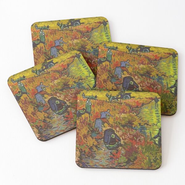 Item preview, Red Vineyard in Arles  designed and sold by RickE.