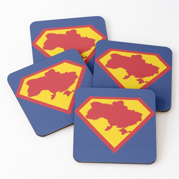 Item preview, SUPER UKRAINE SHIELD - Freedom Is The Superpower -   SUPERHERO  design designed and sold by pelagio.