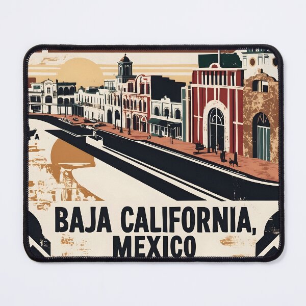 Item preview, Baja California Mexico 1950s Vintage Travel Tourism Poster  designed and sold by TravelersGems.