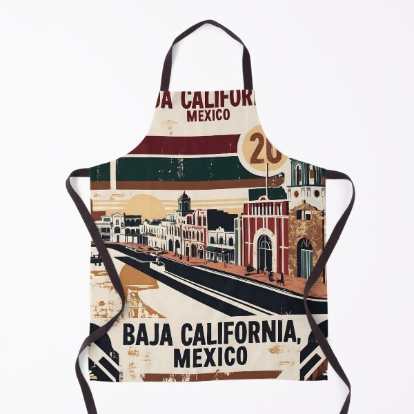 Item preview, Baja California Mexico 1950s Vintage Travel Tourism Poster designed and sold by TravelersGems.