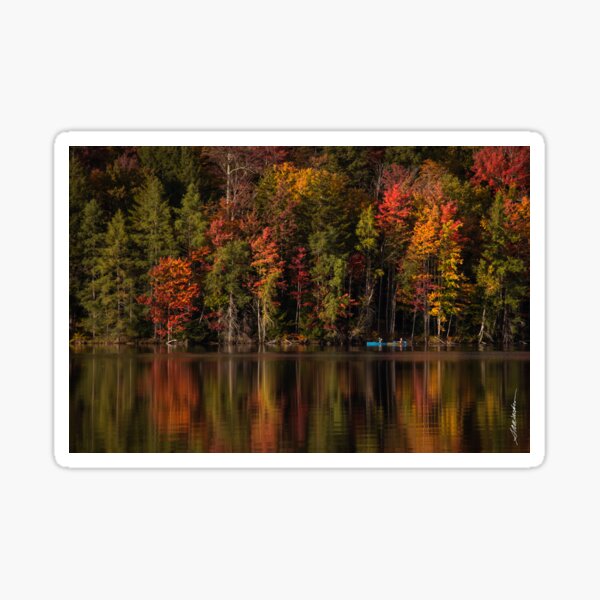 Item preview, Blue Canoe on Kent Pond designed and sold by srwdesign.