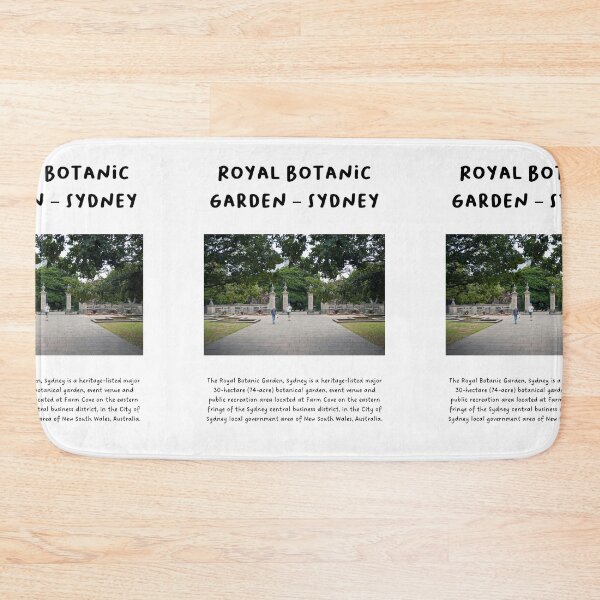 Item preview, Royal Botanic Garden – Sydney | Famous Landmarks in Australia designed and sold by RM-Journey.