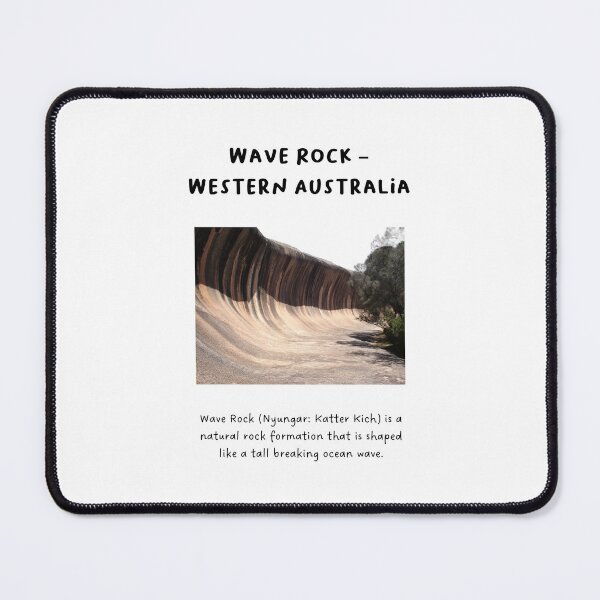 Item preview, Wave Rock – Western Australia | Famous Landmarks in Australia designed and sold by RM-Journey.
