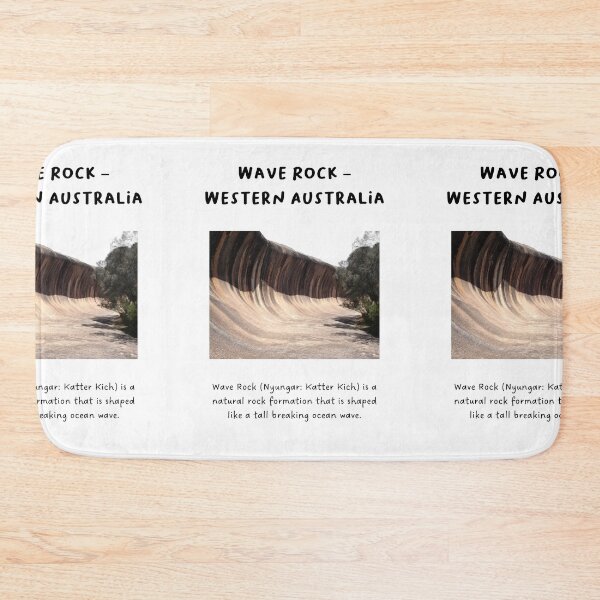 Item preview, Wave Rock – Western Australia | Famous Landmarks in Australia designed and sold by RM-Journey.