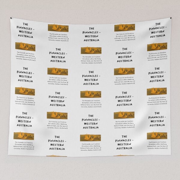 Item preview, The Pinnacles – Western Australia | Famous Landmarks in Australia designed and sold by RM-Journey.