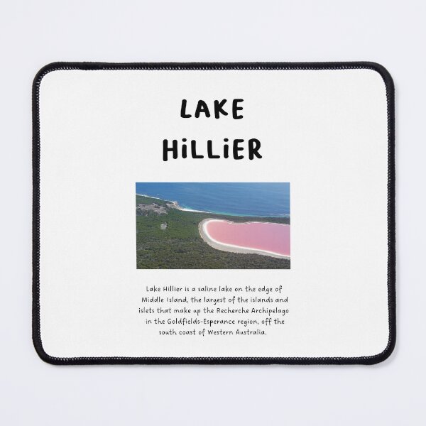 Item preview, Lake Hillier (Pink Lake) – Western Australia | Famous Landmarks in Australia designed and sold by RM-Journey.