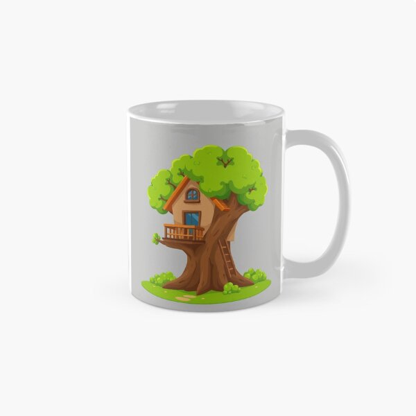 Item preview, Treehouse Building Cartoon Vector Icon designed and sold by hjian8219.