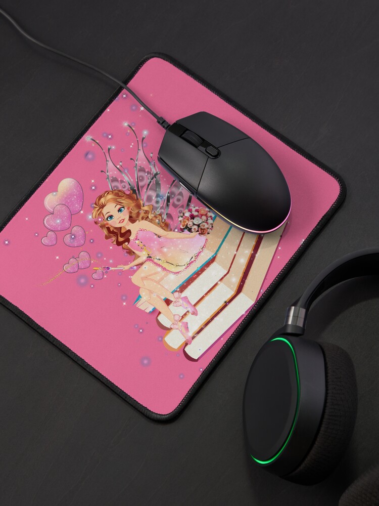 Thumbnail 4 of 5, Mouse Pad, Felicia's Valentine Romance Collection™ designed and sold by TeelieTurner.
