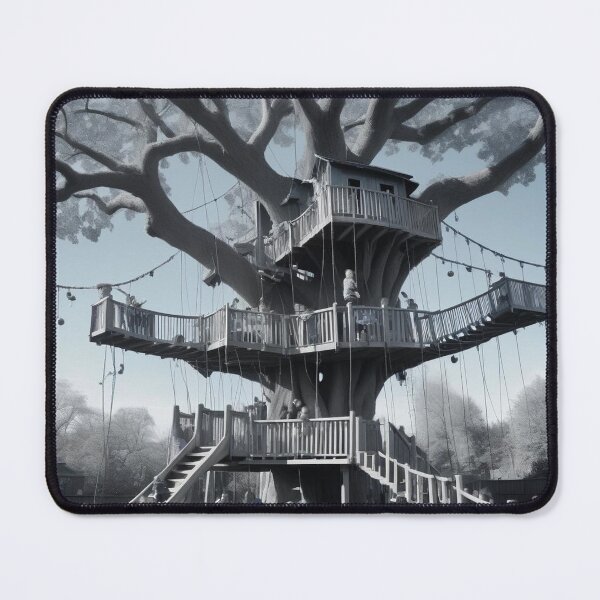 Item preview, Treehouse Building Cartoon Vector Icon designed and sold by hjian8219.