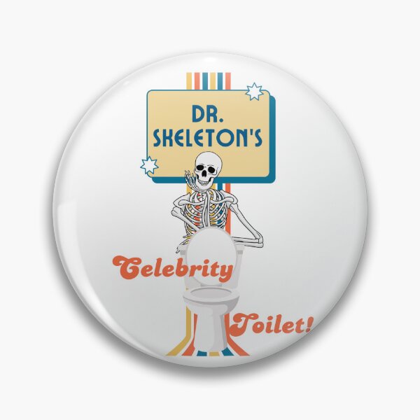 Item preview, Dr. Skeleton's Celebrity Toilet designed and sold by clumsy portmanteau .