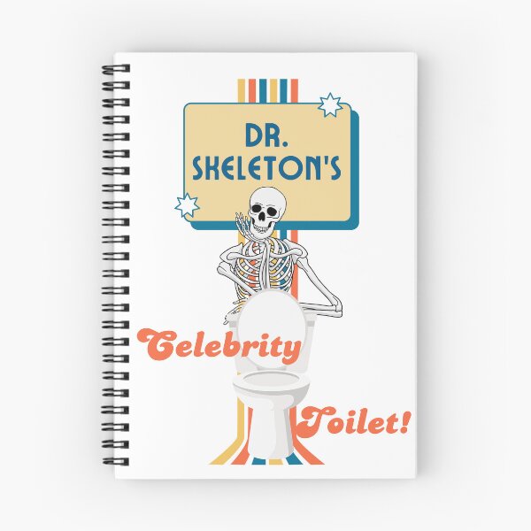 Item preview, Dr. Skeleton's Celebrity Toilet designed and sold by clumsy portmanteau .