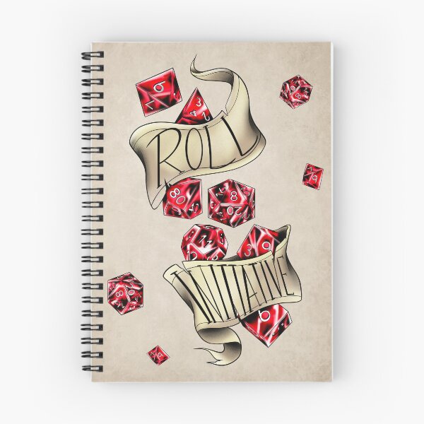 Item preview, DnD Roll Initiative (red) designed and sold by RetroCoven.