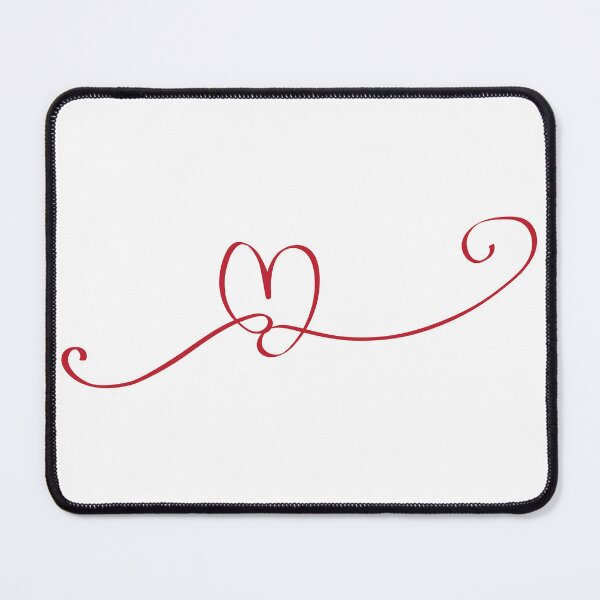 Item preview, Valentine heart border swirls designed and sold by MagnoliaLake.