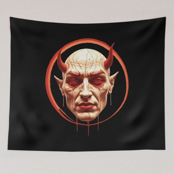 Item preview, Face of Satan – Dark and Powerful Artwork designed and sold by Hungry-Murphy.