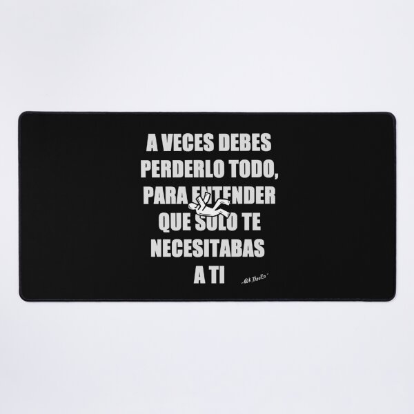 Aperçu de l'œuvre Parfois, il faut tout perdre pour comprendre qu'on n'avait besoin que de soi - A veces debes perderlo todo, para entendre que solo te necesitabas a ti - Reflexión créée et vendue par Kztrozo.