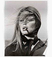 Póster Brigitte Bardot vintage
