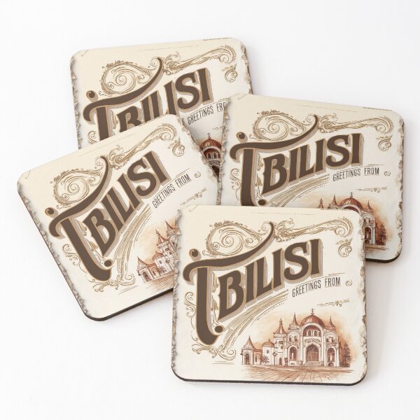 Item preview, Tbilisi Vintage Travel Retro Postcard Design designed and sold by TravelPostcardGems.